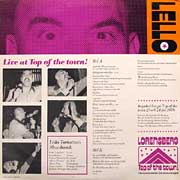 LELLO TARTARINO / Live At Top Of The Town!